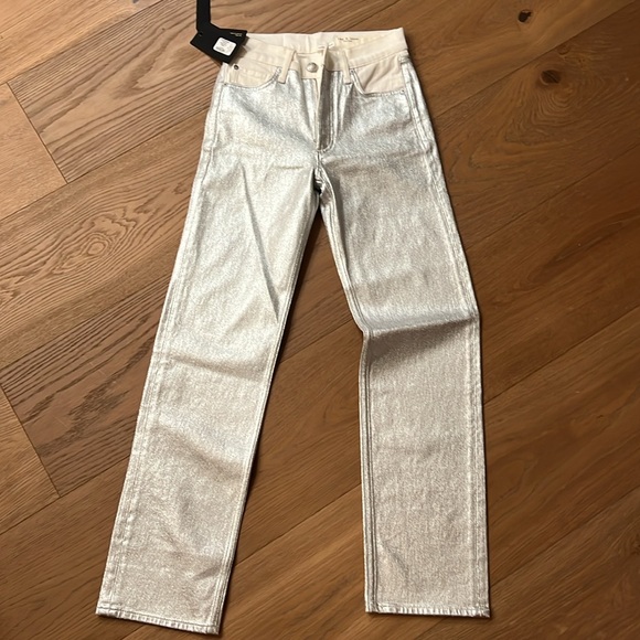 Glitter silver jeans - Picture 2 of 2